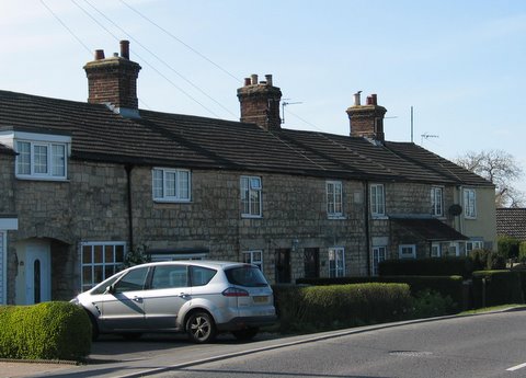 Mill Row, Branston - Copyright Brian Blay April 2011